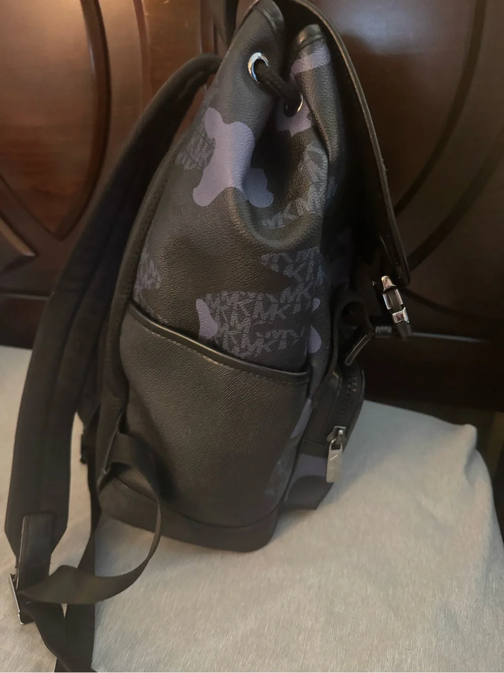 Michael Kors Cooper Camouflage Flap Backpack